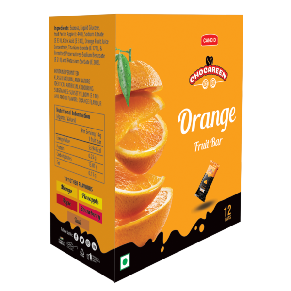 Orange Fruit Bar